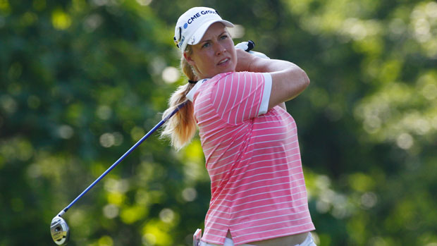 Brittany Lincicome during the first round of the Marathon Classic Presented by Owens Corning and O-I 