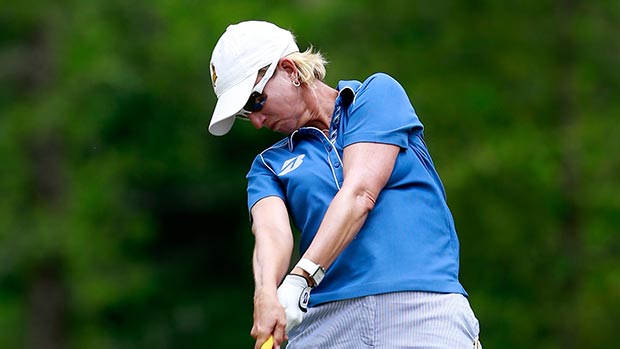 Karrie Webb during the third round of the Mobile Bay LPGA Classic