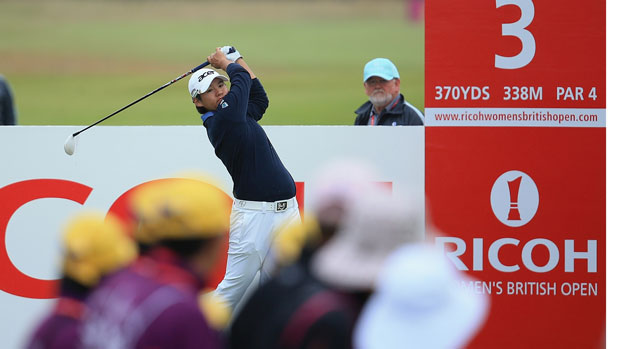 Yani Tseng during the first round of the 2013 RICOH Women's British Open