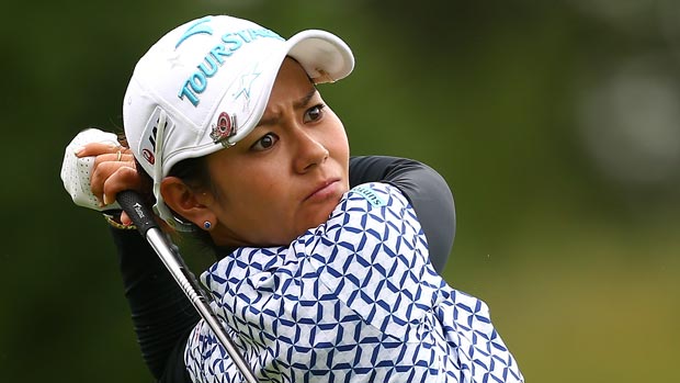 Ai Miyazato during the first-round of the Safeway Classic Presented by Coca-Cola