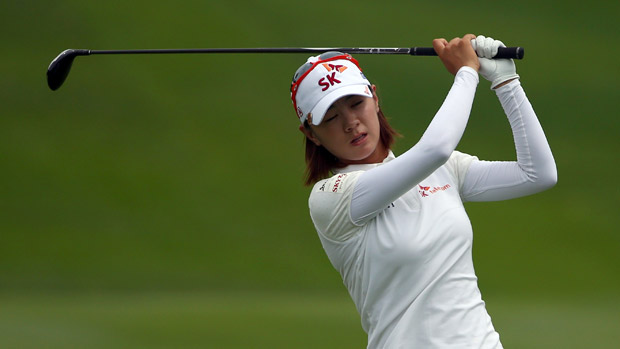 Na Yeon Choi during the 2013 Sime Darby LPGA Malaysia Third Round