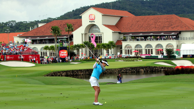 Ilhee Lee during the 2013 Sime Darby LPGA Malaysia Third Round