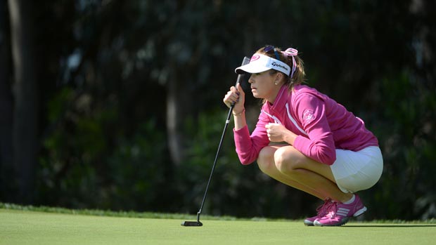 Paula Creamer during the first round of the Kia Classic