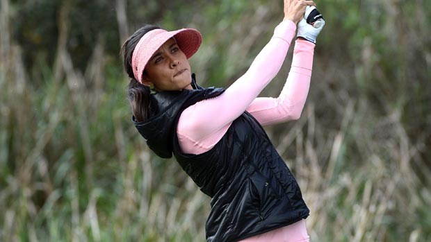 Veronica Felibert during the first round of the Kia Classic