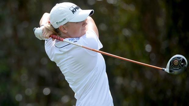 Stacy Lewis during the third round at the Kia Classic