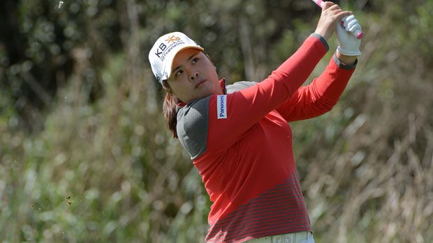 Inbee Park during the first round of the Kia Classic