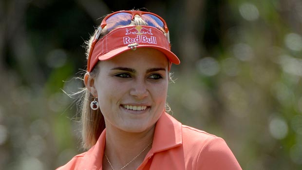 Lexi Thompson during the second round of the Kia Classic