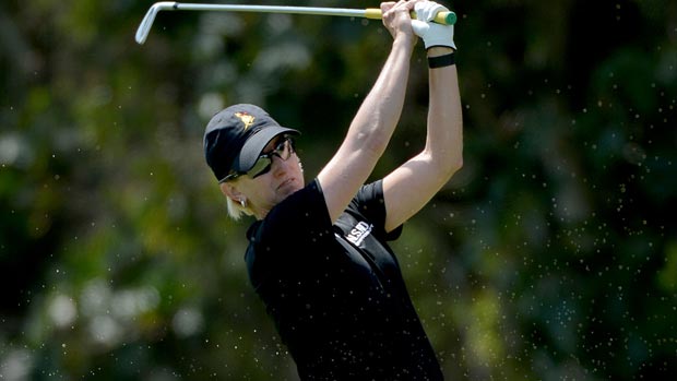 Karrie Webb during the third round at the Kia Classic