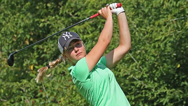 Charley Hull during the third round of the 2013 CN Canadian Women's Open