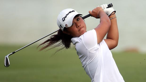 Danielle Kang during the first round of the HSBC Women's Champions 2013