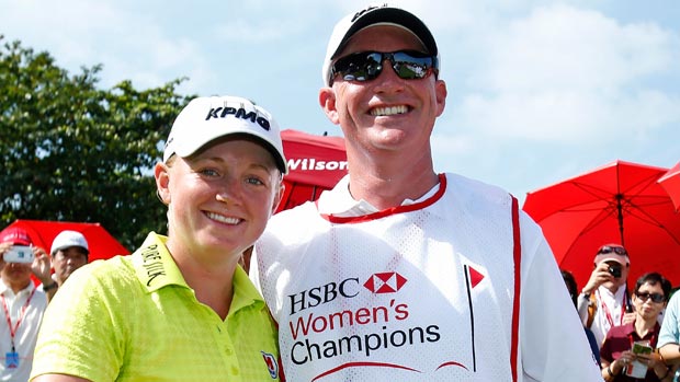 Stacy Lewis during the third round of the HSBC Women's Champions 2013
