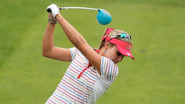 Lexi Thompson during the third round of the Lorena Ochoa Invitational Presented by Banamex