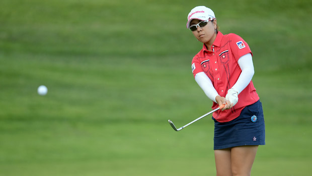 Mike Miyazato during the first round of the Manulife Financial LPGA Classic