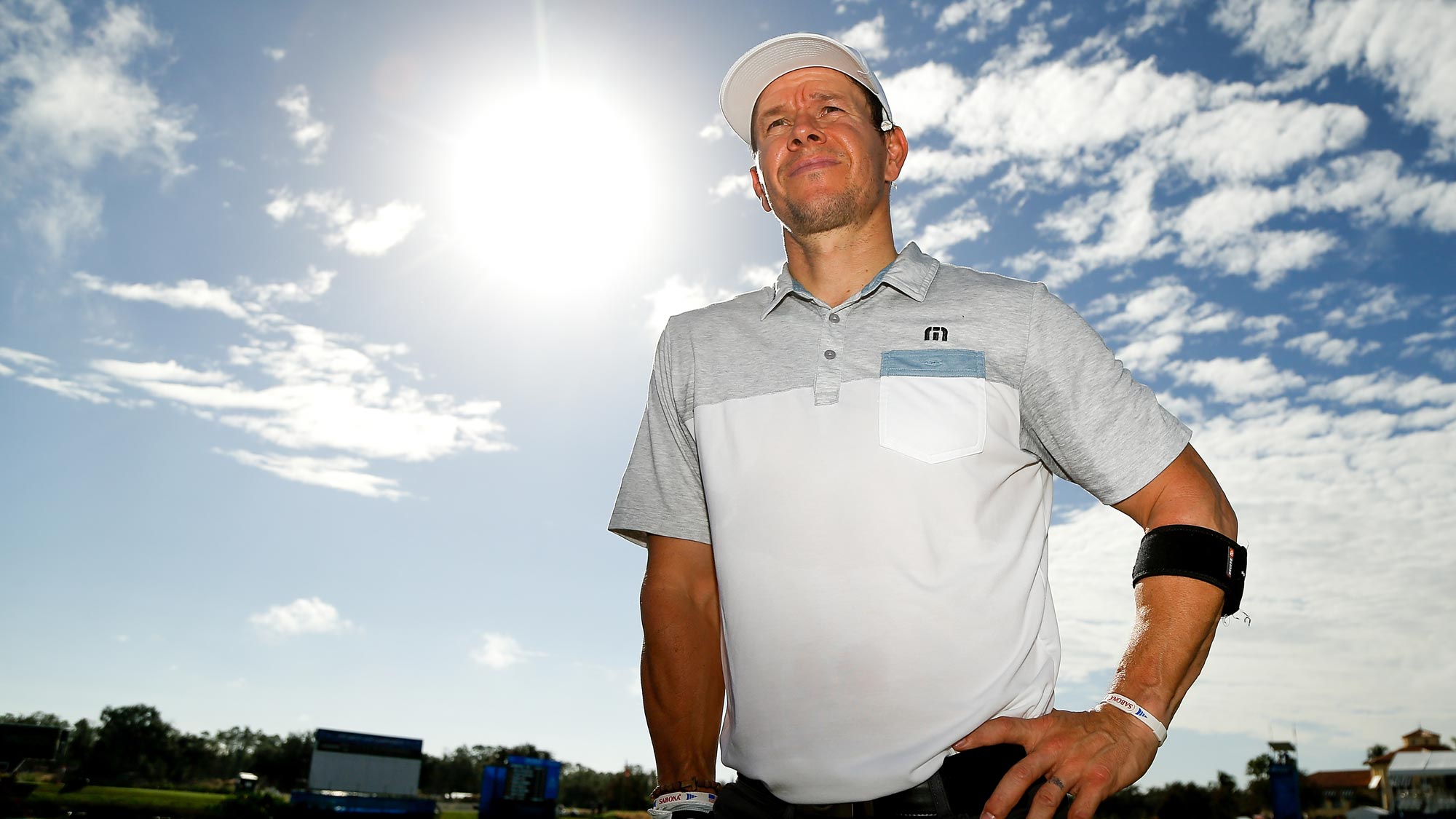 Actor Mark Wahlberg looks on during the CME Group charity event to benefit St. Jude Children's Research Hospital prior to the LPGA CME Group Tour Championship