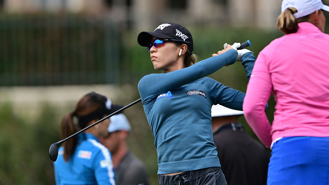 Lydia Ko during a practice round before the 2019 Kia Classic